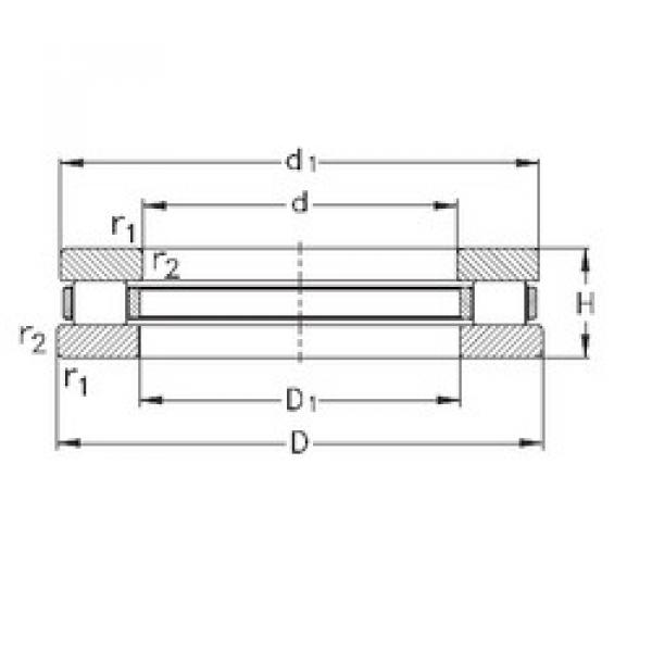 підшипник 81116-TVPB NKE #1 image