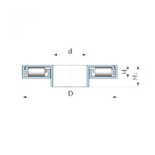 підшипник TNB44145S01 SNR #1 image