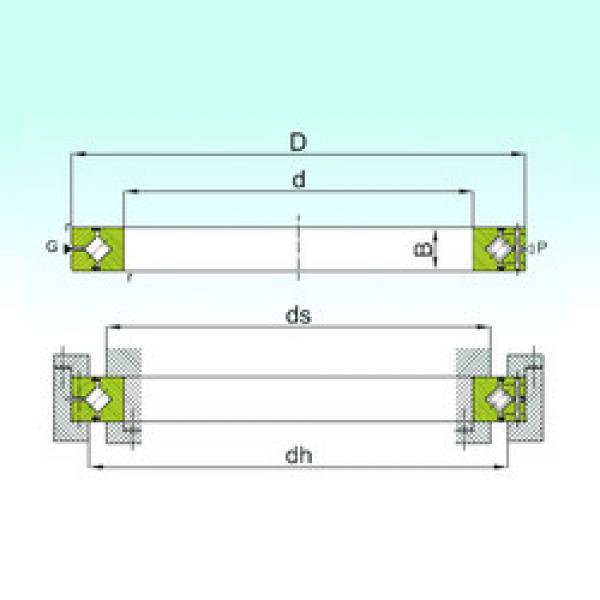 підшипник CRBH 15025 A ISB #1 image