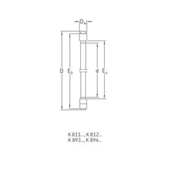 підшипник K81108TN SKF #1 image