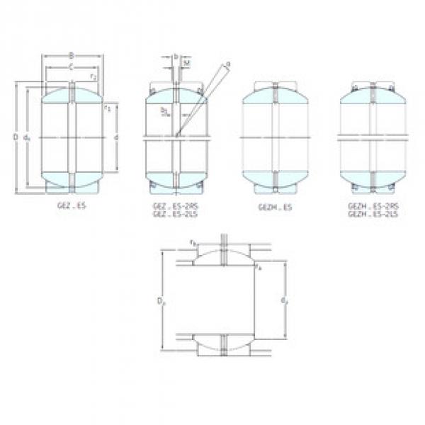 ตลับลูกปืน GEZH112ES-2LS SKF #1 image