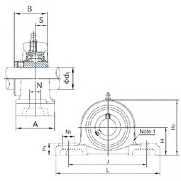 Bantalan UCPX13 NACHI #1 image