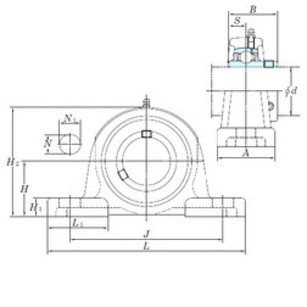 Bantalan UCPX10 KOYO #1 image