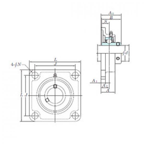 Bantalan UCSF205H1S6 KOYO #1 image