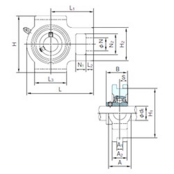 підшипник UCTX12 NACHI #1 image