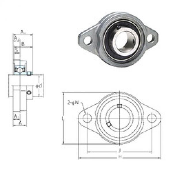 підшипник UFL001 FYH #1 image