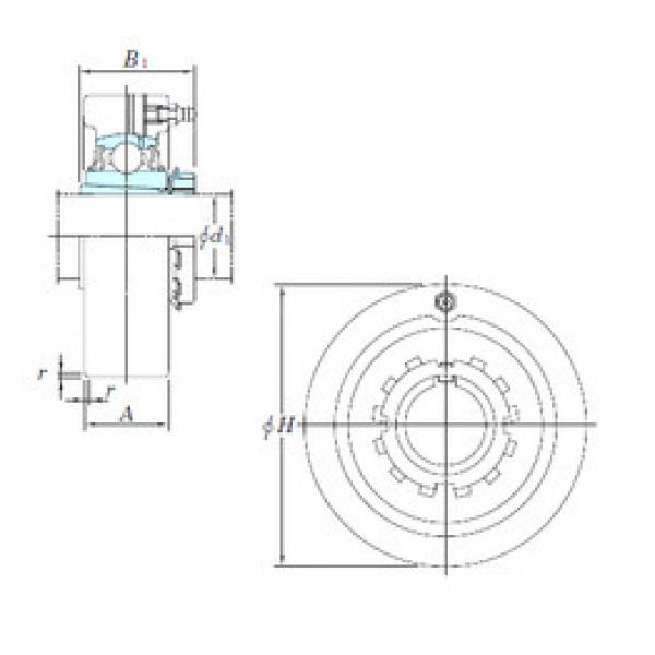 підшипник UKC210 KOYO #1 image