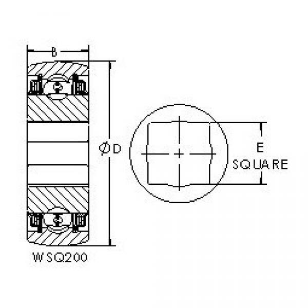 Подшипник WSQ210-102 AST #1 image