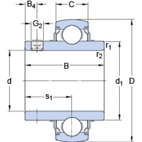 підшипник YAR 204-012-2FW/VA201 SKF #1 image