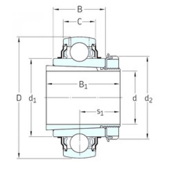 Подшипник YSA213-2FK+HS2313 SKF #1 image